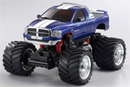 MINI-Z Monster DODGE RAM 1500 M.Blue L=170мм (Kyosho, 30086MB-B)