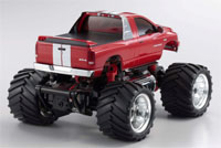 MINI-Z Monster Dodge RAM 1500,  электро, красная, L=170мм (Kyosho, 30091MR)