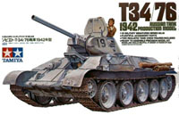 1:35 Советский танк Т34/76 1942 (Tamiya, 35049)