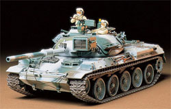 1:35 Японский танк Тип 74 Зимний камуфляж (Tamiya, 35168)