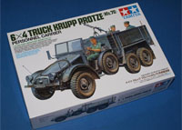 1:35 Немецкий грузовик Krupp Protze 1 ton (6x4) (Tamiya, 35317)