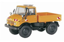 1:43 Unimog 406 апельсин (Schuco, 03151)