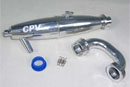 Tuned Pipe w/ Manifold for 1/8 (.21-.28 Engine) Ø37*180mm (CPV Racing, 51922)