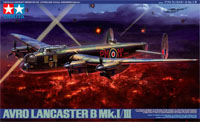 1:48 Британский бомбадировщик Avro Lancaster B Mk. I/III(Tamiya, 61105)