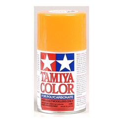 Краска спрей для р/у моделей PS-24 флуорисцентный оранжевый (Tamiya, 86024)