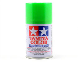 Краска спрей для р/у моделей PS-28 флуорисцентный зеленый 100мл (Tamiya, 86028)