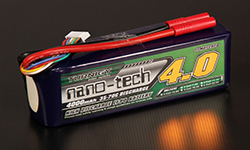 Аккумулятор 11.1V 4000mAh 3S 35~70C nano-tech (Turnigy, N4000.3S.35)
