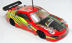 HSP Magician Touring Car 4WD 1:18 EP (Red RTR Version) (HSP94802 Red)