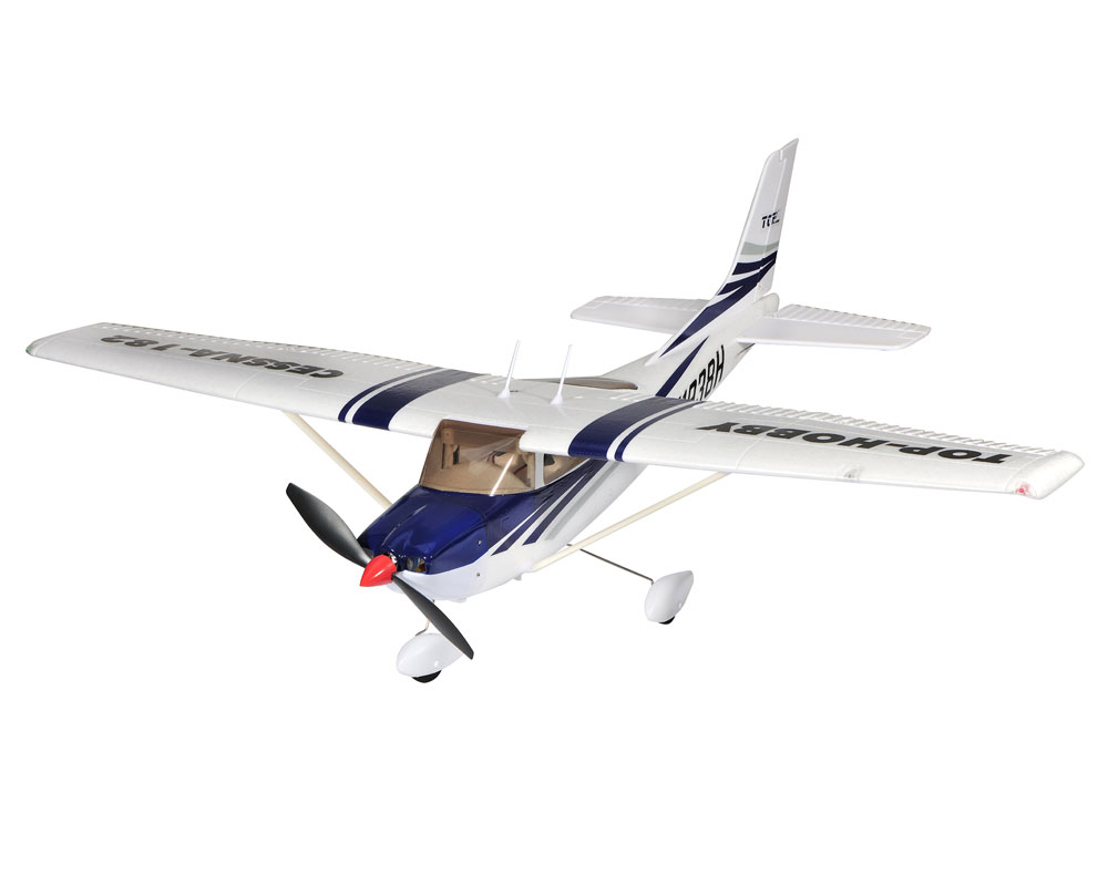 Літак TOP-RC Cessna 182 RTF 965 мм (синій) з симулятором
