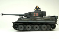 Танк VSTANK PRO німецький Tiger I EP 1:24 Airsoft (сіра версія RTR) (A02102882)