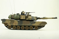 Танк VSTANK PRO US M1A2 Abrams NTC 1:24 IR (Camouflage RTR Version) (A02103827)