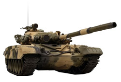 Танк VSTANK PRO Russian Army Tank T72 M1 1:24 Airsoft (Camouflage RTR Version) (A02106673)