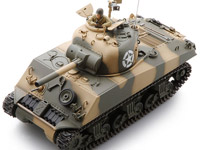 Танк VSTANK PRO US M4A3 Sherman 1:24 HT IR (Desert RTR Version) (A03102315)