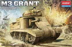 1:35 Американский танк M3 GRANT (Academy, 13212)