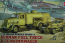 1:72 Немецкий грузовик-цистерна и SCHWIMMWAGEN (Academy, 13401)