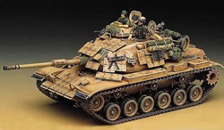 1:35 Танк M60A1 з додатковими бронелистами (Academy, +1349)