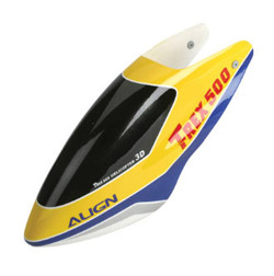 Align T-Rex 500 Painted Canopy Yellow (AGNH50001)