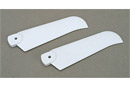 Align T-Rex 500 Tail Rotor Blade/New, White (1pr) (AGNH50084)