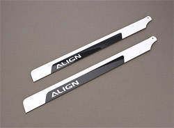 Align T-Rex 550 Carbon Fiber Blades (1 pr) (AGNH55002)