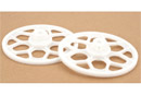 Align T-Rex 550 Autorotation Tail Drive Gear, White (2) (AGNH60020)