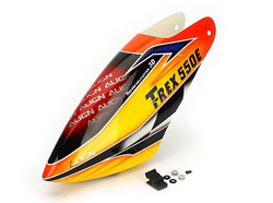 Align T-Rex 550 Painted Canopy, Red/Yellow/Orange (AGNHC5503)