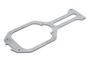Align T-Rex 600 Nitro Fiberglass Frame Bottom Plate, 2mm Silver (AGNHN6043)