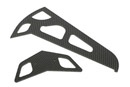 Align T-Rex 600 Nitro Carbon Fiber Stabilizer Set, 2.0mm Black (AGNHN6058)