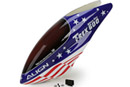 Align T-Rex 600 Nitro Painted Canopy, Stars and Stripes (AGNHN6076)