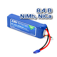 Акумулятори 8,4 V NiMh, NiCa  – Интернет-магазин Planeta Hobby Акумулятори 8,4 V NiMh, NiCa