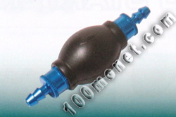 Односторонній паливний фільтр-помпа з синіми фітингами для паливного кембрика (Anderson, MH180323)