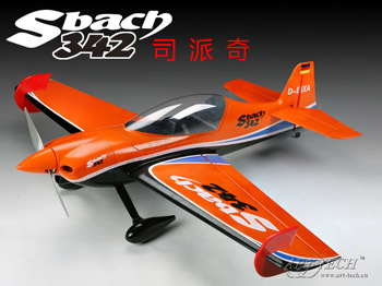 Літак Art-Tech Sbach 342 3D (500 Class) RTF (EPO version) 1250мм (21691)