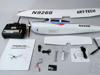 Літак Art-Tech Cessna 182 RTF (EPO version) RED 980мм (21016)