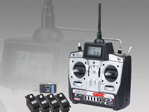 6x радіокерування ArtTech E-FLY 2,4 ГГц Mode2 4 / HD6001 (ArtTech, 3102-DS6)
