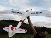 Планер MiniMoa EPO Glider RTF LiPo 2,4Ghz, 2000мм (Art-Tech, 22095)