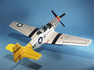 Літак P-51D Mustang RTF 2,4Ghz, 960мм з симулятором (Art-Tech, 21084S)
