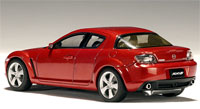 1:43 Mazda RX-8 швидкість червоний RHD (Autoart, 55922)