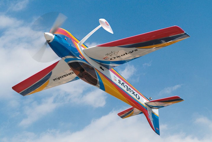 радиоуправляемые летающие модели с ДВС