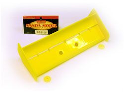Антикрыло 1/8 Buggy with two holes Set (Fluorescent-yellow)  (Nanda Racing, BB2105)