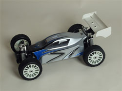Кузов 1/8 Buggy с наклейками BD8E (Blue) (Nanda Racing, BG2011)