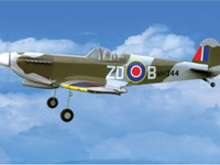Літак Spitfire 40 ARF EP / GP 1390mm (Black Horse, BH16)