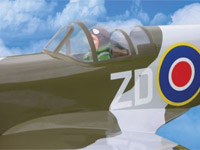 Літак Spitfire 40 ARF EP / GP 1390mm (Black Horse, BH16)