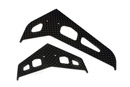 Blade 300-X Stab/Fin Set, Carbon Fiber (BLH4530C)