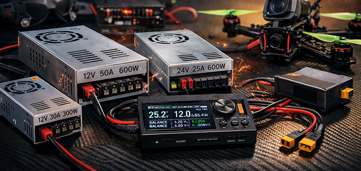 Блоки питания для квадрокоптеров и FPV