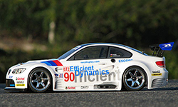 Кузов 1/10 BMW M3 GT2 (окрашен/белый/200мм) (HPI Racing, HPI106976)