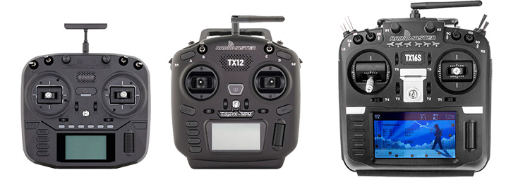 Boxer vs TX12 vs TX16S