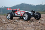 BSD Racing EP Brushed Buggy 4WD 1/10 2,4Ghz RTR Version (BS701G Red)