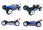 BSD Racing EP Brushless Buggy 4WD 1/8  2,4Ghz RTR Version (BS803T Blue)