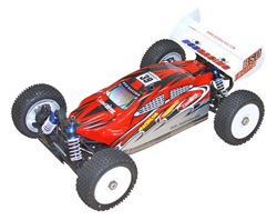 BSD Racing Brushless Buggy 4WD 1:8 2.4Ghz EP (BS803T Red)