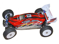 BSD Racing Brushless Buggy 4WD 1:8 2.4Ghz EP (BS803T Red)