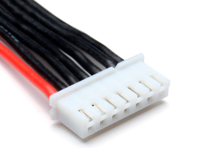 Балансувальний роз'єм 6S JST-XH з кабелем 10 см, 22 AWG, силікон (1шт)